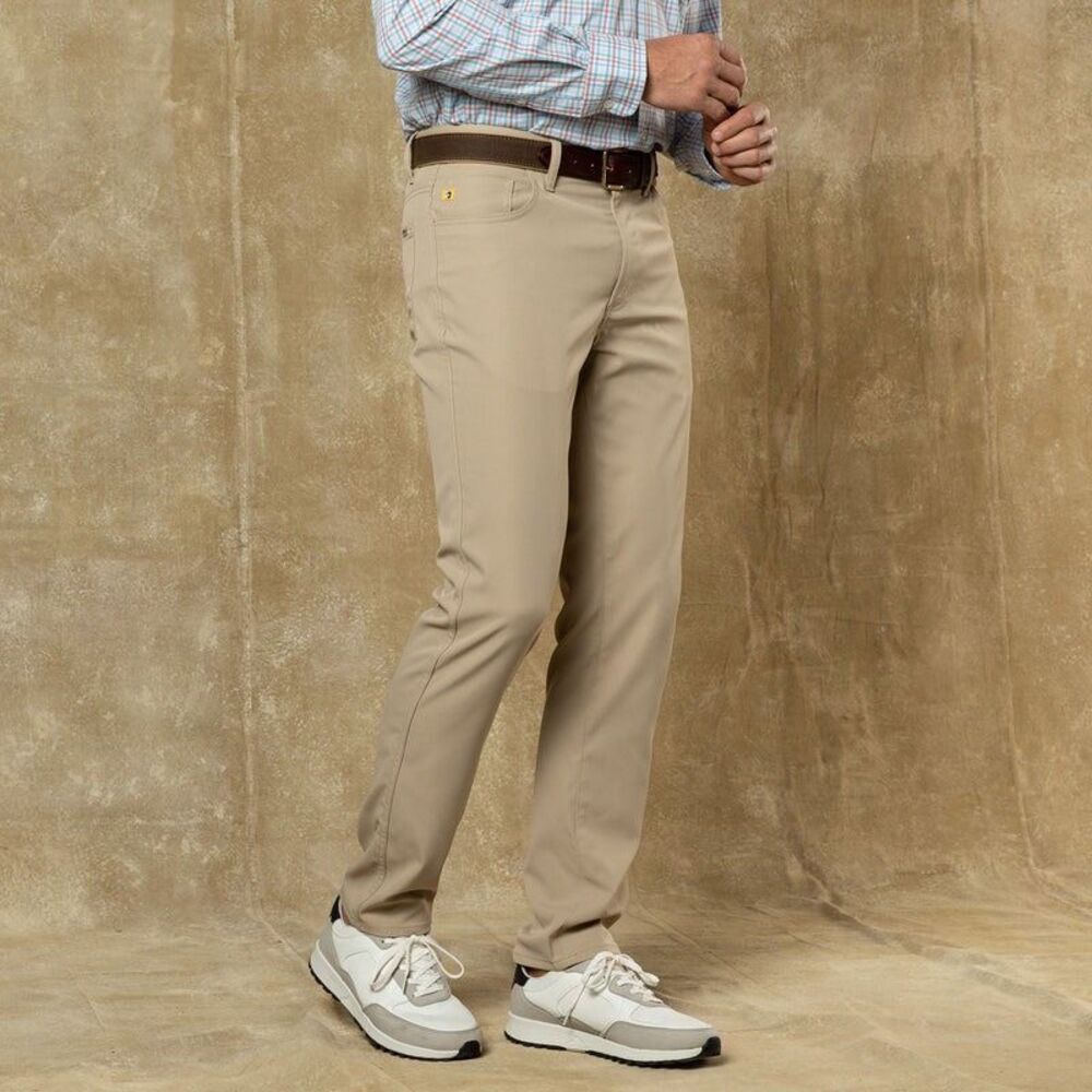Duck Head Men’s Long Drive Performance Five-Pocket Pants 36x32
